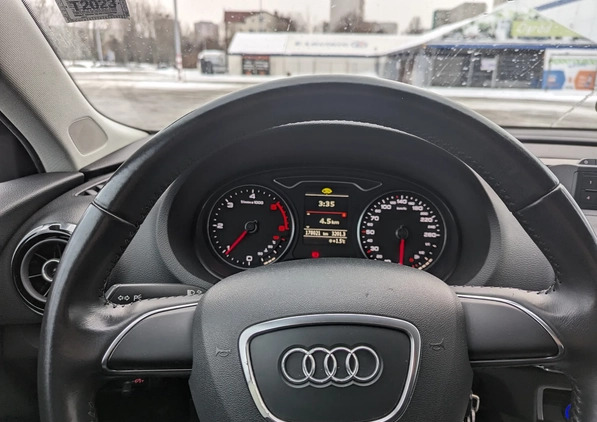 Audi A3 cena 40500 przebieg: 184000, rok produkcji 2013 z Warszawa małe 29